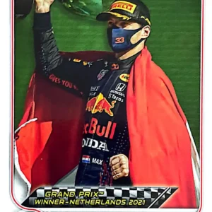 Max Verstappen - Grand Prix Winners 2022 Topps Formula 1 Racing Base #163