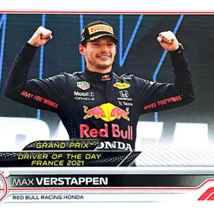 Max Verstappen - Grand Prix Driver of the Day 2022 Topps Formula 1 Racing Base #179