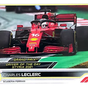 Charles Leclerc - Grand Prix Driver of the Day 2022 Topps Formula 1 Racing Base #180