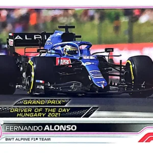 Fernando Alonso - Grand Prix Driver of the Day 2022 Topps Formula 1 Racing Base #183