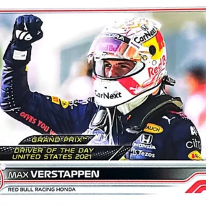 Max Verstappen - Grand Prix Driver of the Day 2022 Topps Formula 1 Racing Base #188