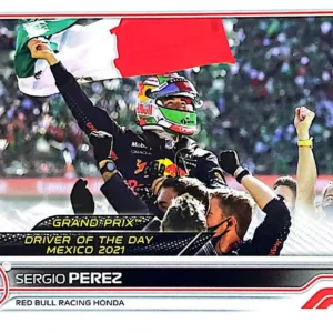 Sergio Perez - Grand Prix Driver of the Day 2022 Topps Formula 1 Racing Base #189