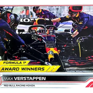 Max Verstappen - F1 Award Winners 2022 Topps Formula 1 Racing Base #196