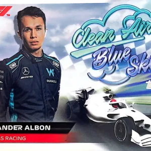 Alexander Albon 2022 Topps Formula 1 Racing Clean Air, Blue Skies #CABS-AA