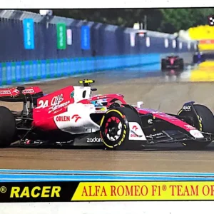 Zhou Guanyu 2022 Topps Formula 1 Racing Topps 1968 Hot Rod #T68-GZ