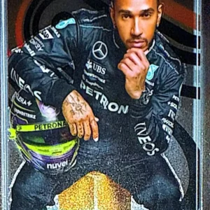 Lewis Hamilton 2024 Topps Chrome Formula 1 Racing Base - F1 Drivers #6