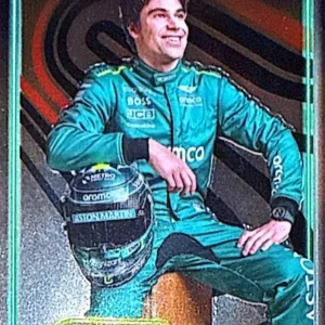 Lance Stroll 2024 Topps Chrome Formula 1 Racing Base - F1 Drivers #12