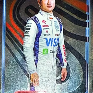 Yuki Tsunoda 2024 Topps Chrome Formula 1 Racing Base - F1 Drivers #17