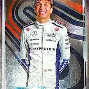 Alexander Albon 2024 Topps Chrome Formula 1 Racing Base - F1 Drivers #19