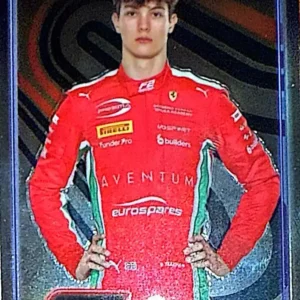 Oliver Bearman 2024 Topps Chrome Formula 1 Racing Base - F2 Drivers #21