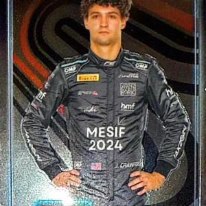 Jak Crawford 2024 Topps Chrome Formula 1 Racing Base - F2 Drivers #33