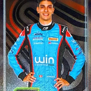 Matías Zagazeta 2024 Topps Chrome Formula 1 Racing Base - F3 Drivers #60