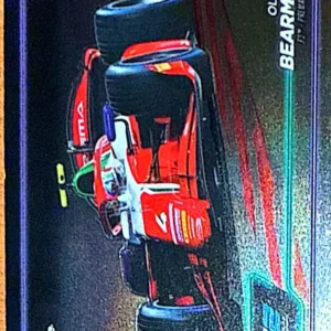 Oliver Bearman 2024 Topps Chrome Formula 1 Racing Base - F2 Cars #93