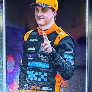 Oscar Piastri 2024 Topps Chrome Formula 1 Racing Base - Grand Prix Driver of the Day #174