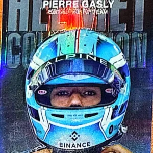Pierre Gasly 2024 Topps Chrome Formula 1 Racing Helmet Collection #HC-9