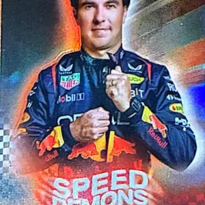 Sergio Perez 2024 Topps Chrome Formula 1 Racing Speed Demons #SD-2