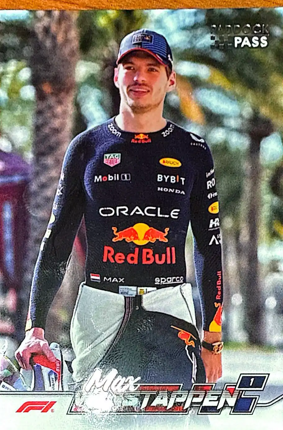 Max Verstappen 2024 Topps Paddock Pass Formula 1 Base Set - F1 #1