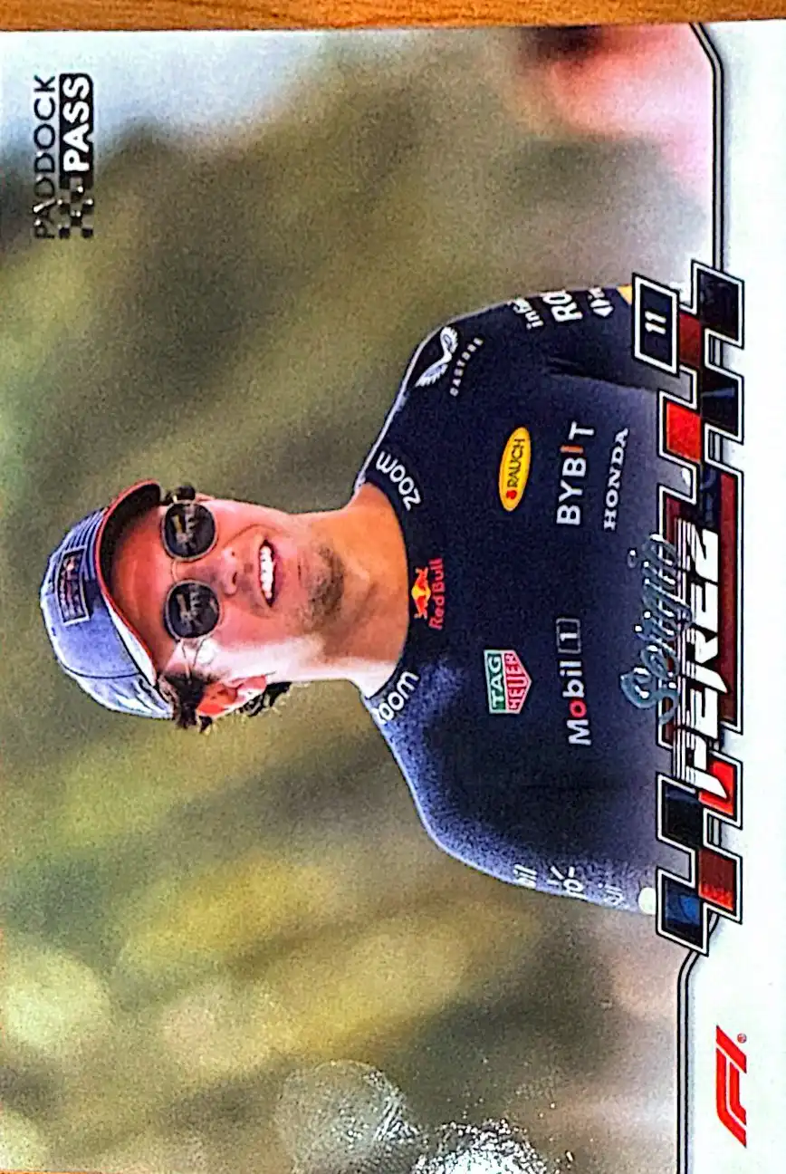Sergio Perez 2024 Topps Paddock Pass Formula 1 Base Set - F1 #2