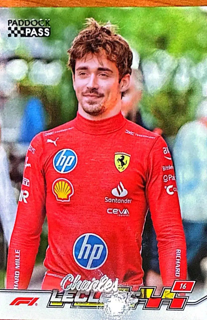 Charles Leclerc 2024 Topps Paddock Pass Formula 1 Base Set - F1 #3