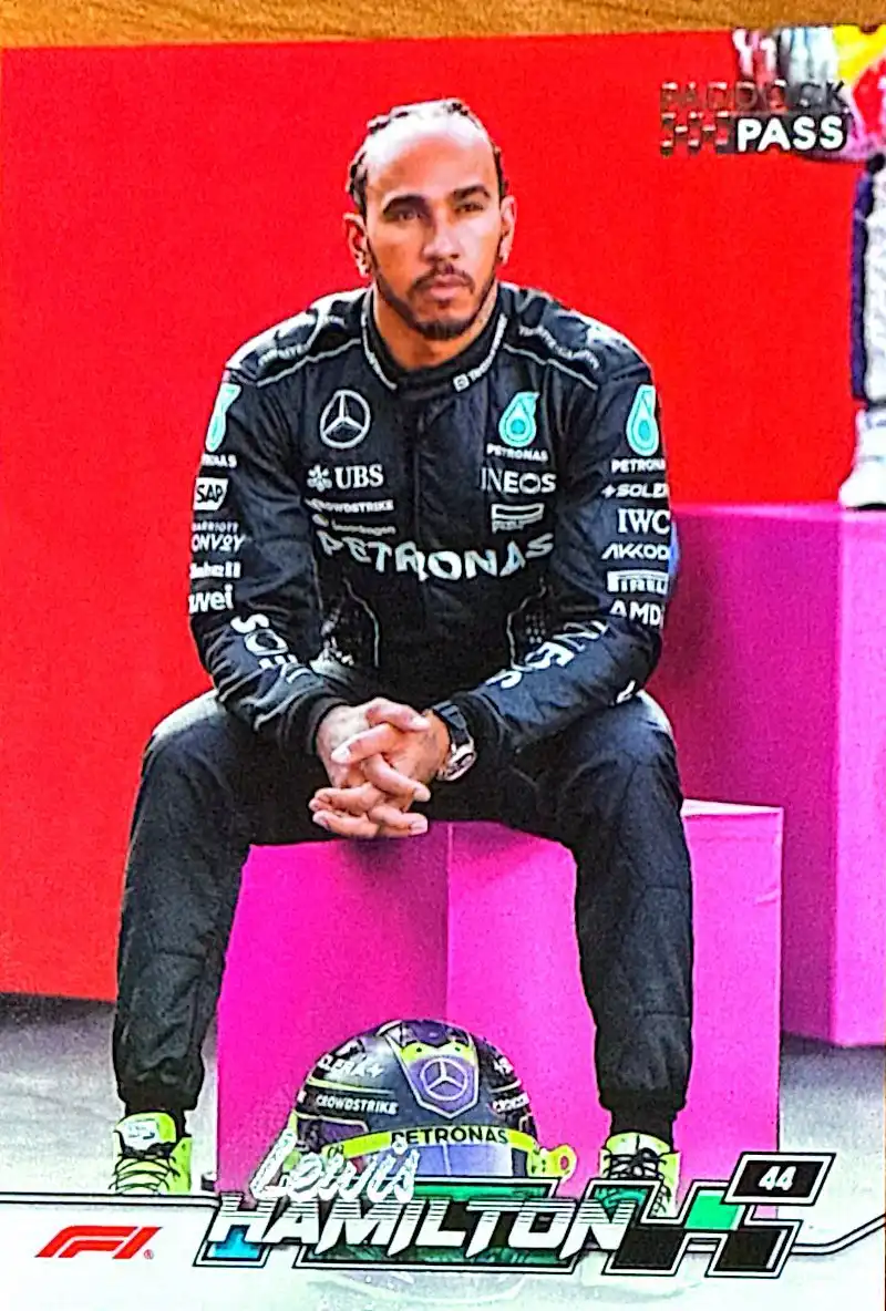 Lewis Hamilton 2024 Topps Paddock Pass Formula 1 Base Set - F1 #6