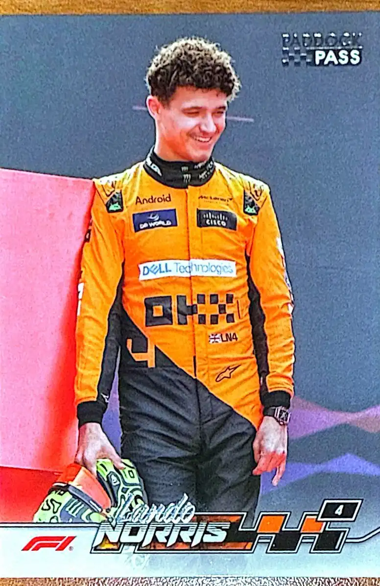 Lando Norris 2024 Topps Paddock Pass Formula 1 Base Set - F1 #7