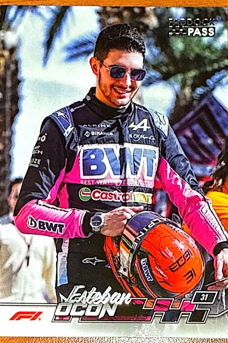 Esteban Ocon 2024 Topps Paddock Pass Formula 1 Base Set - F1 #9