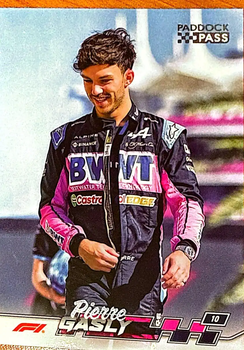 Pierre Gasly 2024 Topps Paddock Pass Formula 1 Base Set - F1 #10