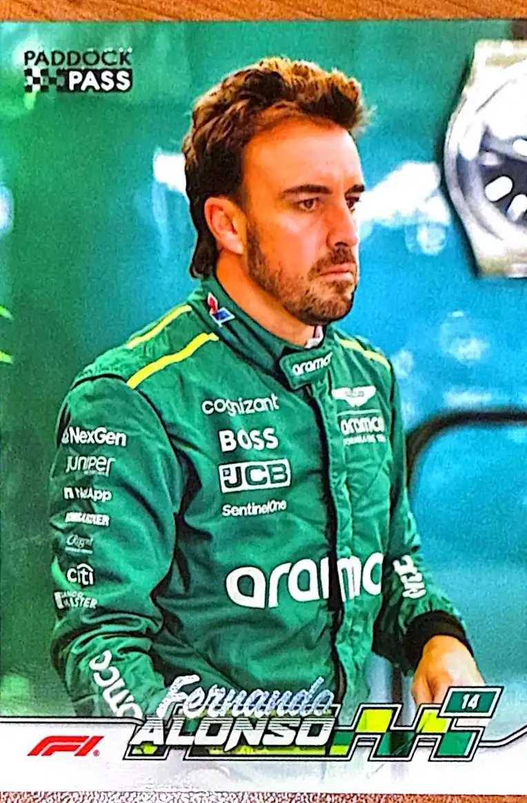 Fernando Alonso 2024 Topps Paddock Pass Formula 1 Base Set - F1 #11