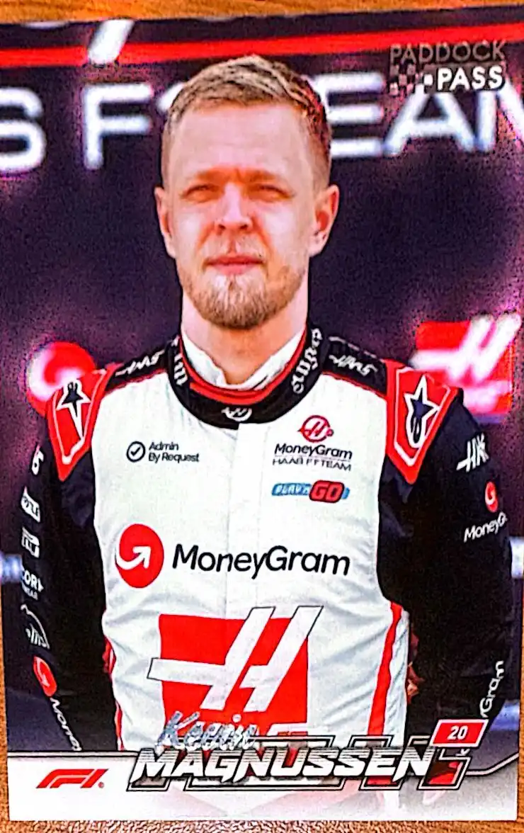 Kevin Magnussen 2024 Topps Paddock Pass Formula 1 Base Set - F1 #16