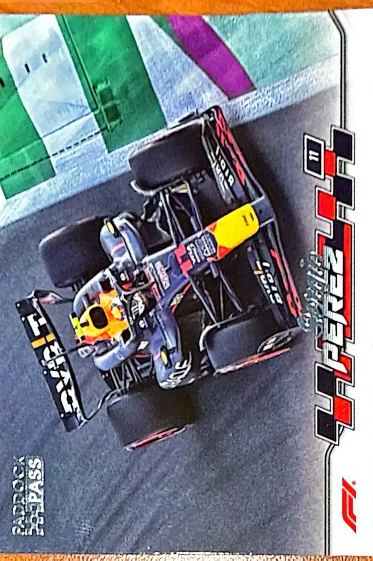 Sergio Perez 2024 Topps Paddock Pass Formula 1 Base Set - F1 Cars #32