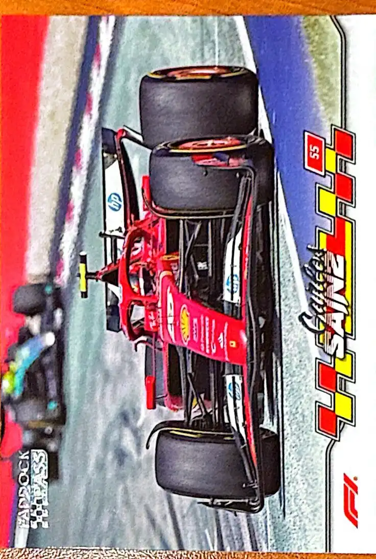 Carlos Sainz 2024 Topps Paddock Pass Formula 1 Base Set - F1 Cars #34
