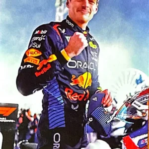 Max Verstappen 2024 Topps Paddock Pass Formula 1 Base Set - F1 Closeups #51