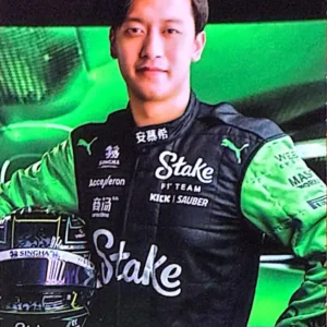 Zhou Guanyu 2024 Topps Paddock Pass Formula 1 Base Set - F1 Closeups #64