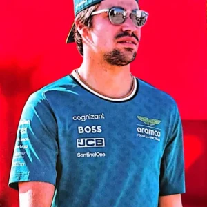 Lance Stroll 2024 Topps Paddock Pass Formula 1 Base Set - F1 Red Foil Parallel #12