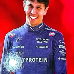 Alexander Albon 2024 Topps Paddock Pass Formula 1 Base Set - F1 Red Foil Parallel #19