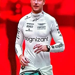 Stoffel Vandoorne 2024 Topps Paddock Pass Formula 1 Base Set - F1 Red Foil Parallel #21