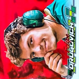 Felipe Drugovich 2024 Topps Paddock Pass Formula 1 Base Set - F1 Red Foil Parallel #24