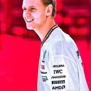 Mick Schumacher 2024 Topps Paddock Pass Formula 1 Base Set - F1 Red Foil Parallel #25