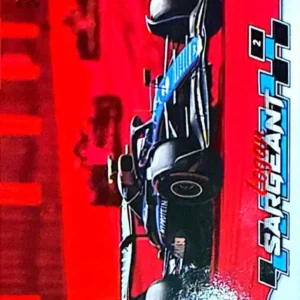 Logan Sargeant 2024 Topps Paddock Pass Formula 1 Base Set - F1 Cars Red Foil Parallel #50