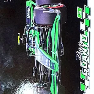 Zhou Guanyu 2024 Topps Paddock Pass Formula 1 Base Set - F1 Cars Black Foil Parallel #44