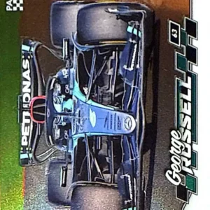 George Russell 2024 Topps Paddock Pass Formula 1 Base Chrome - F1 Cars #35