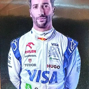 Daniel Ricciardo 2024 Topps Paddock Pass Formula 1 Base Chrome - F1 Closeups #68