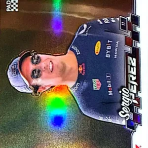 Sergio Perez 2024 Topps Paddock Pass Formula 1 Base Chrome - F1 Refractors Parallel #2