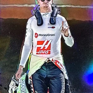 Nico Hulkenberg 2024 Topps Paddock Pass Formula 1 Base Chrome - F1 Refractors Parallel #15