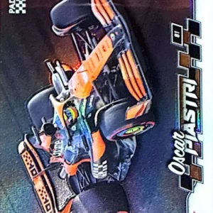 Oscar Piastri 2024 Topps Paddock Pass Formula 1 Base Chrome - F1 Cars Refractors Parallel #38