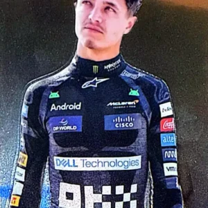 Lando Norris 2024 Topps Paddock Pass Formula 1 F1 Photo Variations Chrome #7