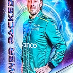 Fernando Alonso 2024 Topps Paddock Pass Formula 1 Power Packed #PP-11