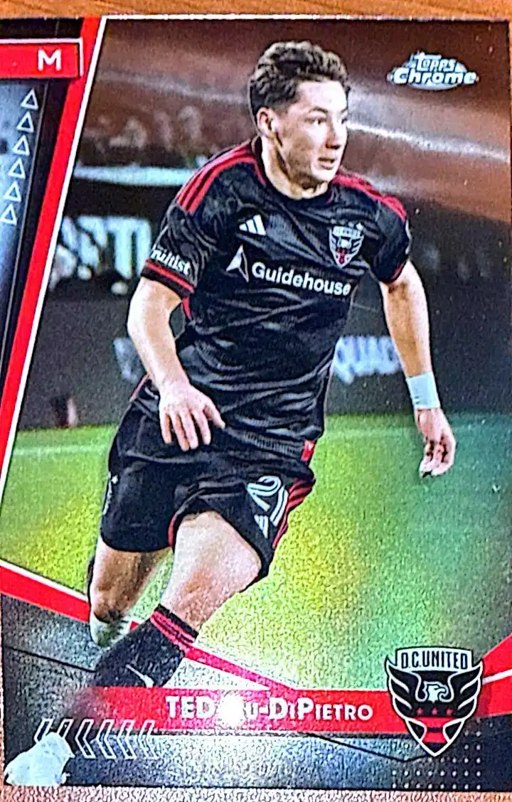 Ted Ku-DiPietro 2024 Topps Chrome MLS Soccer Base Set #21
