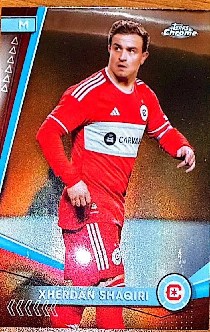 Xherdan Shaqiri 2024 Topps Chrome MLS Soccer Base Set #25