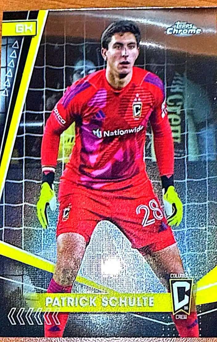 Patrick Schulte 2024 Topps Chrome MLS Soccer Base Set #30